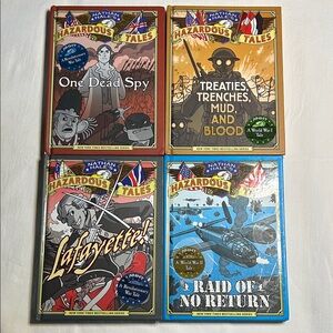 Nathan Hale's Hazardous Tales Book Set hardcover